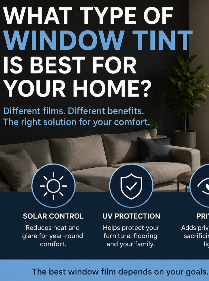 What Type of Window Tint is Best for My Home in Medicine Hat?