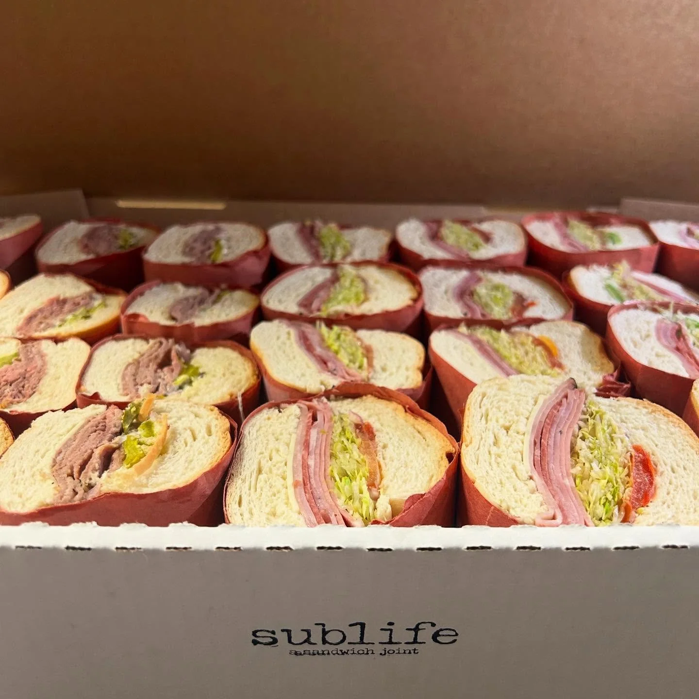 This is a sign to get your fix.🥪 

Open all weekend 11:30 til 6. Closed Dec 22nd til Jan 6th. 

DM or call for last minute party trays. 

Merry Chrysler.🎄