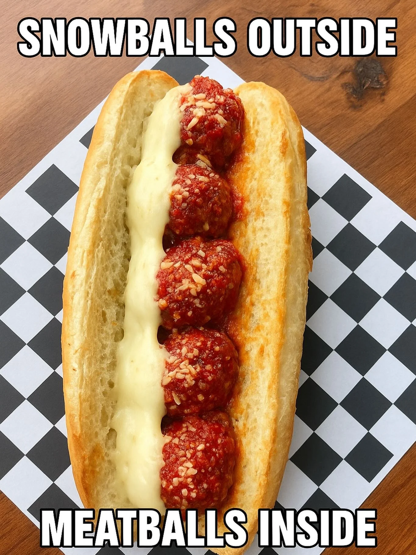 Nothin&rsquo; says snow day like a big ass sub.❄️

Call or text to order ahead of time, open til 6.