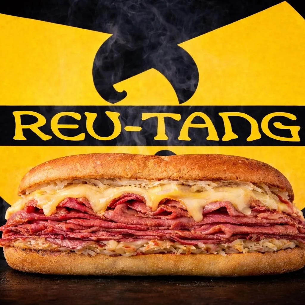 The &ldquo;Reu-tang Clan&rdquo; is something to f*ck with. 

corned beef, swiss, sauerkraut, house thousand island.

Available til it&rsquo;s not.