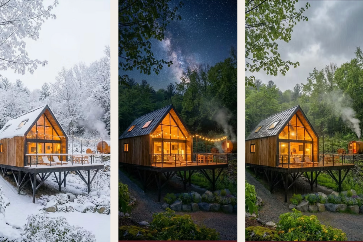 cabin Renderings for micro-resort operators