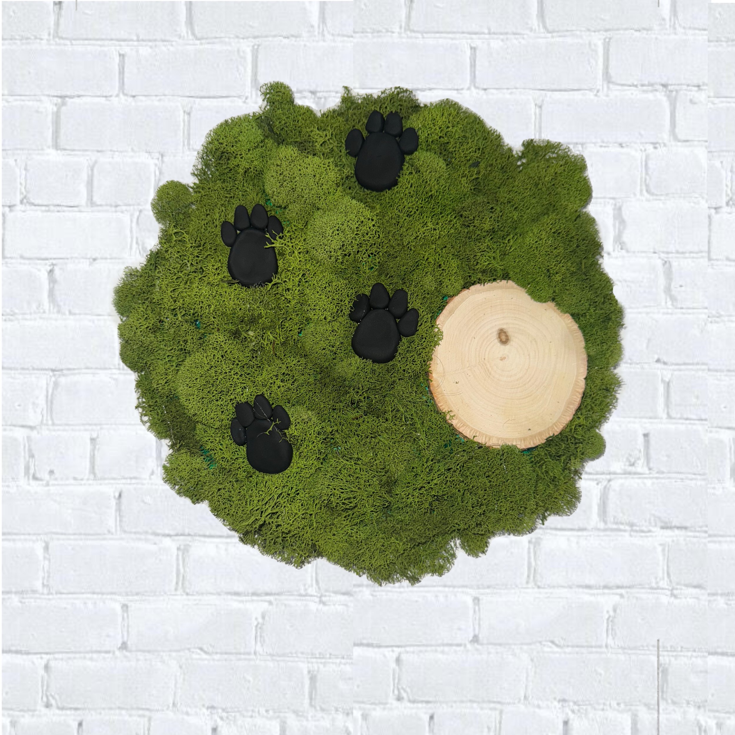 10’ Round Nature Paw Art