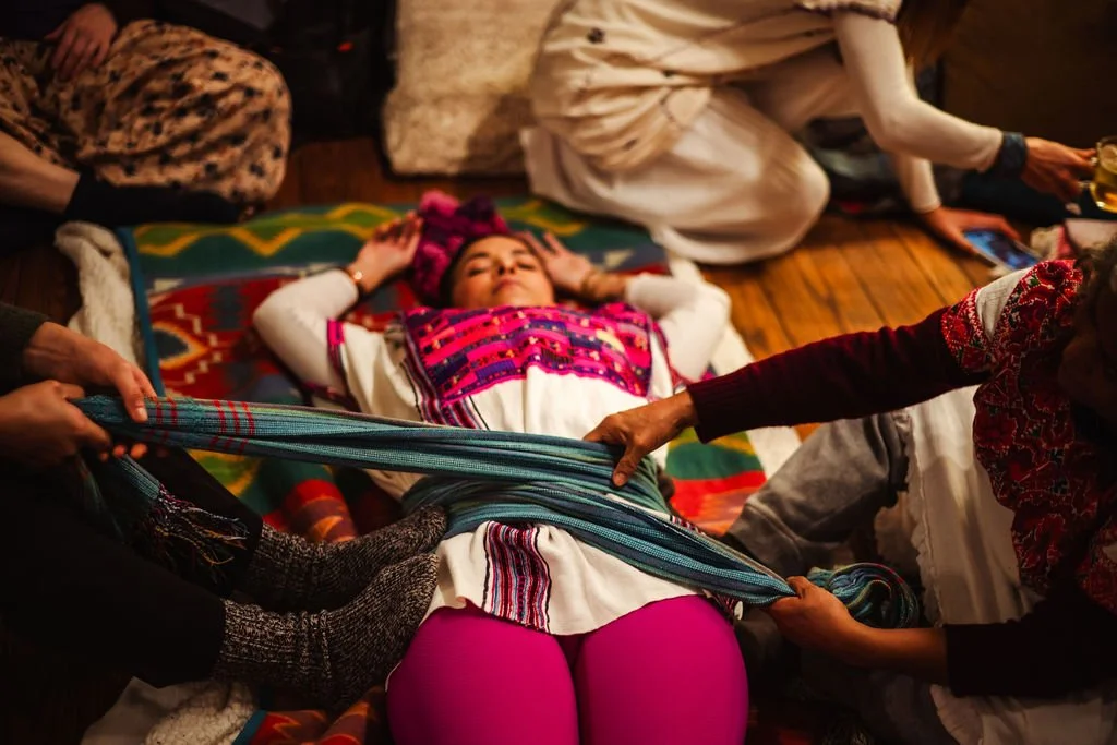 Closing of the bones ritual with Angelina Miranda Martinez and Revital Carroll