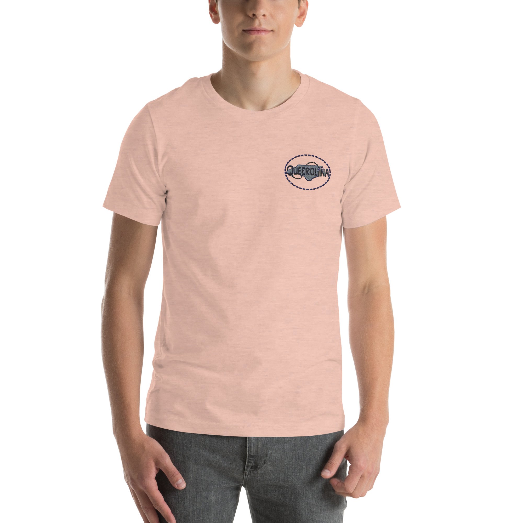 unisex-staple-t-shirt-heather-prism-peach-front-67852fe6eae8d.jpg