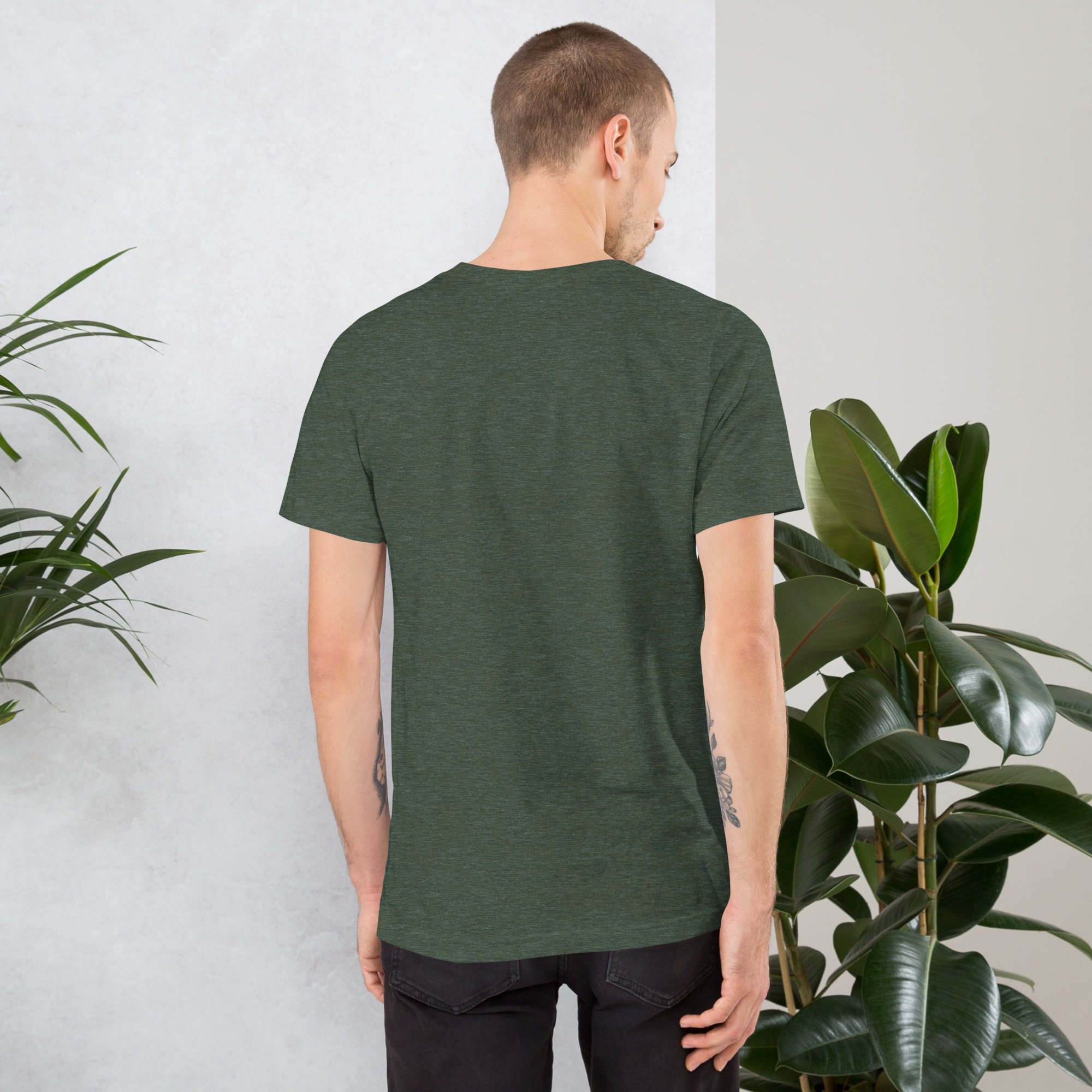 unisex-staple-t-shirt-heather-forest-back-679c2379c72c2.jpg