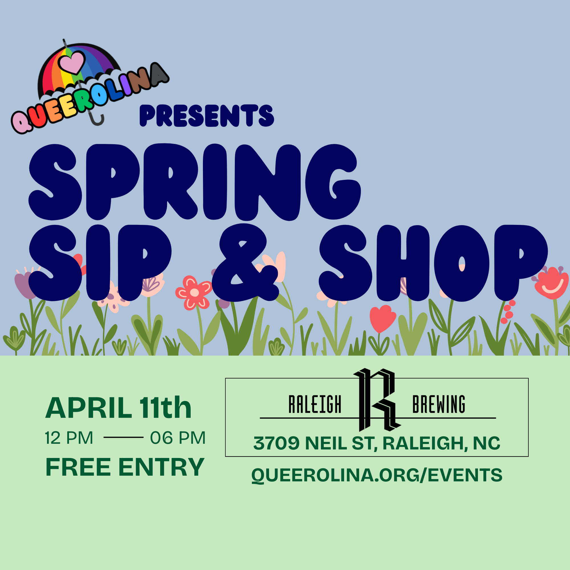 Spring Sip & Shop