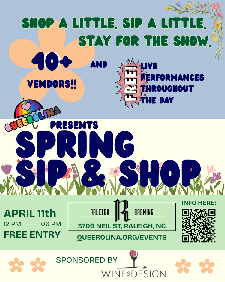 Spring Sip & Shop — QUEEROLINA