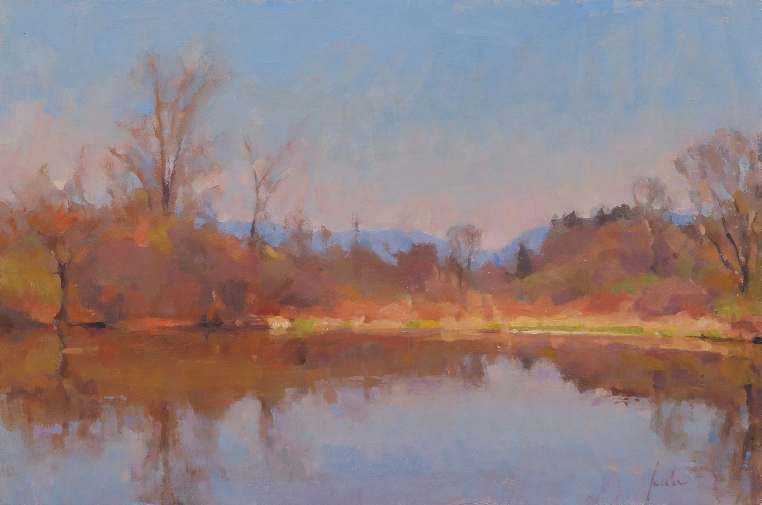 "Pond Light, Spring Explosion" by James Coe