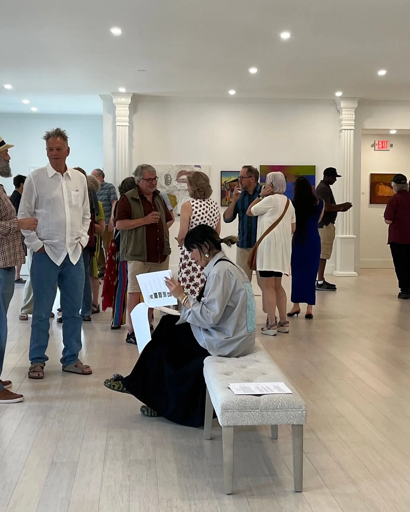 Great opening for ‘In Pursuit, 5 Artist’