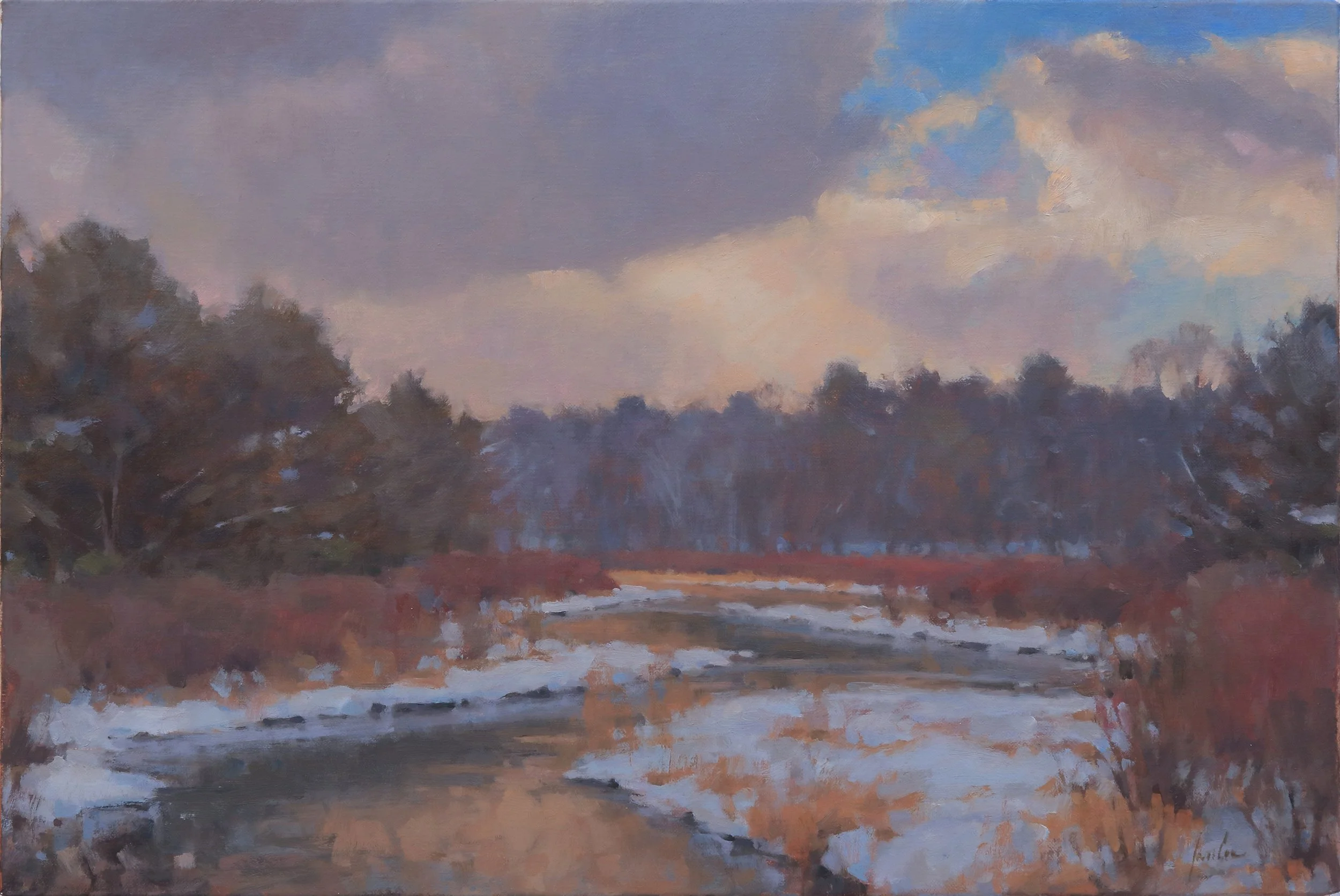 "Drama Over The Creek" by James Coe