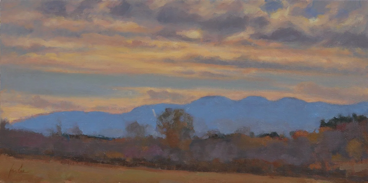 "Catskills Against Evening Light" by James Coe