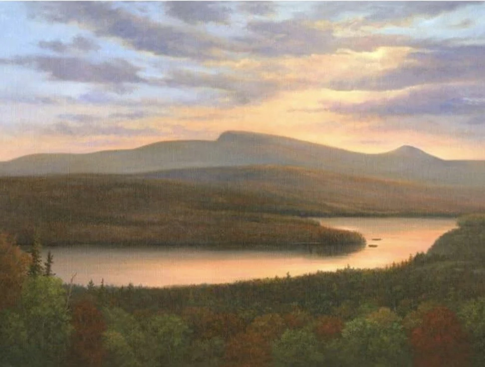 "Sunsets Over North/South Lake in the Catskills" by Tarryl Gabel