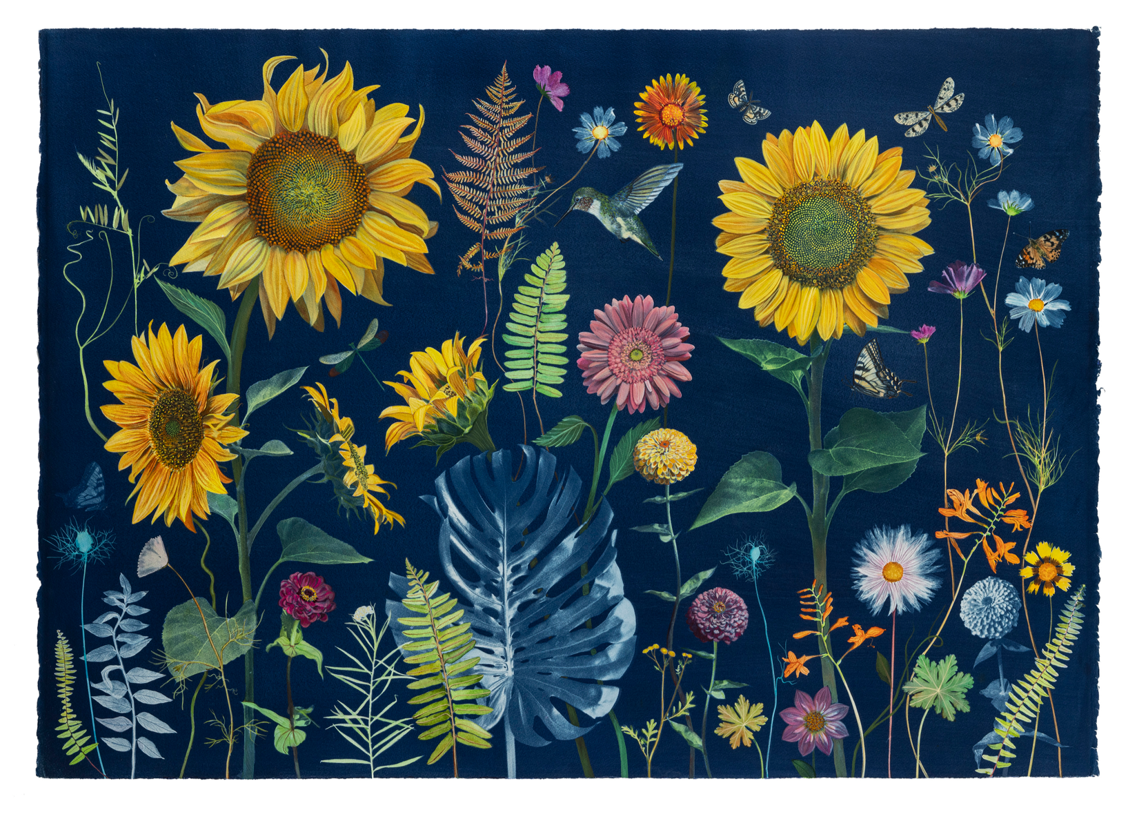Picturesque Botany (Sunflower, Zinnia, Monstera, Cosmos, Montbretia, etc), 2025