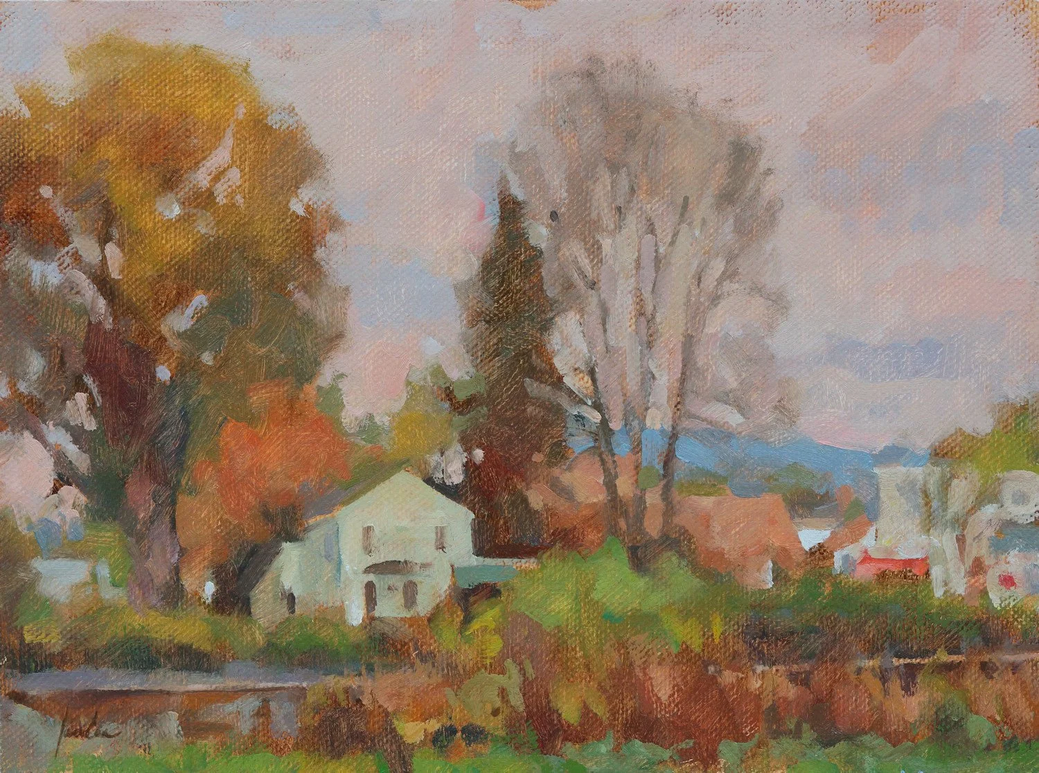 "Soft Light, House by Tracks" by James Coe 