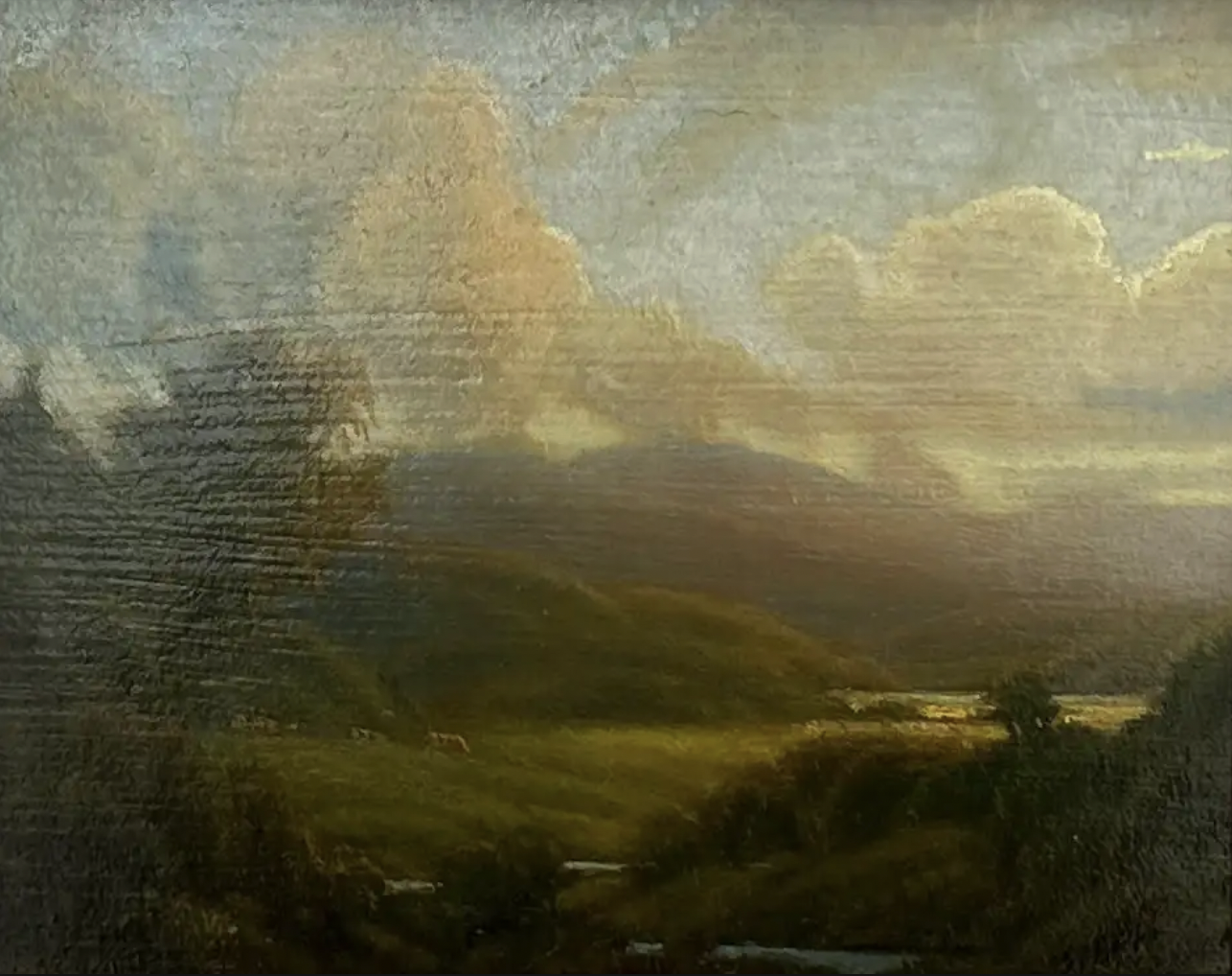 "Farm at Dusk" by Scott Balfe