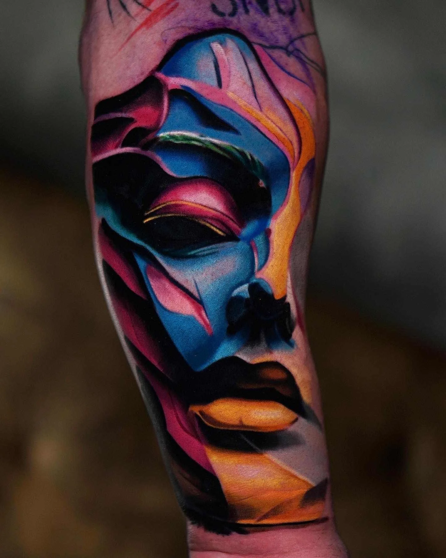 Tattoo, abstract, tetovanie