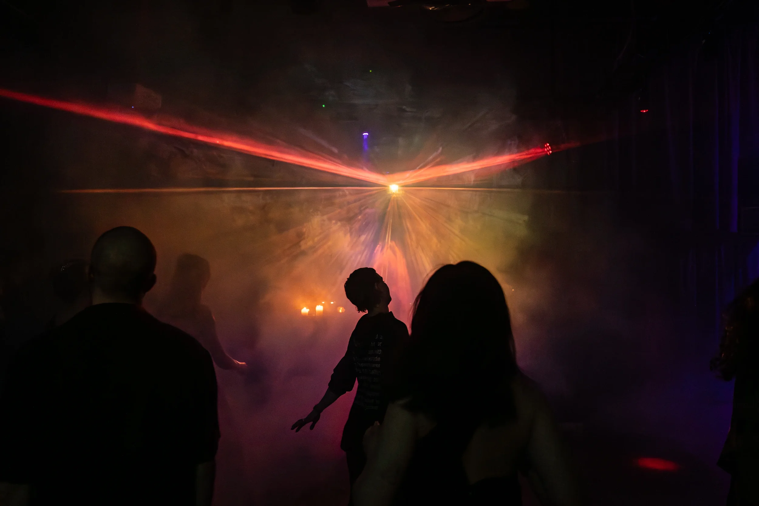 Dansegulv under fest