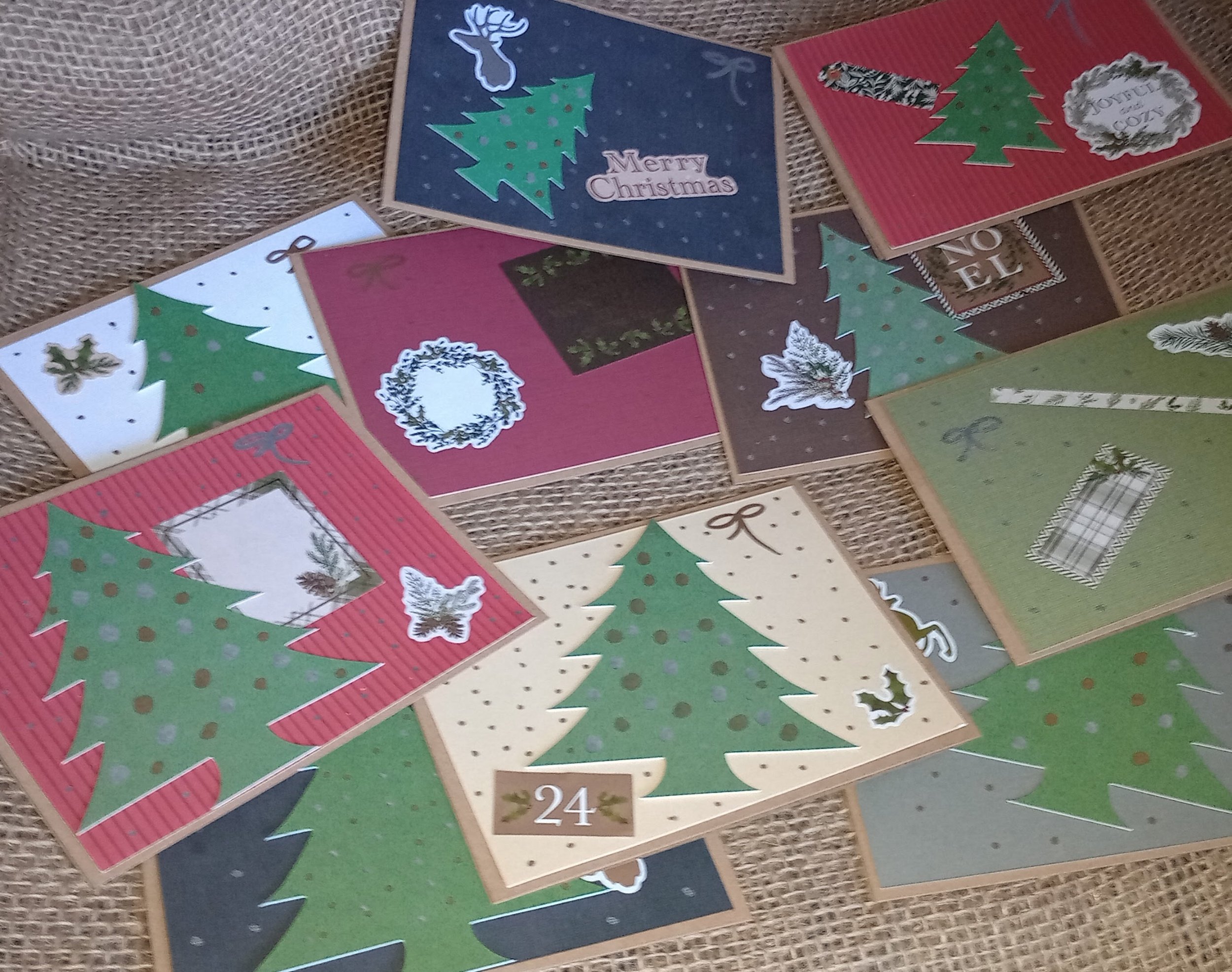 Holiday Note Cards - Pack E