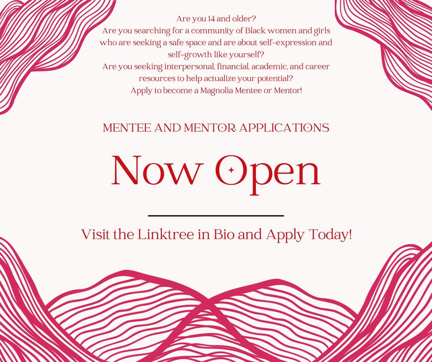 Are you looking to volunteer your time to a worthwhile cause?
Are you looking for a community of Black women and girls who are seeking a safe space and about self-expression and self-growth like yourself?
Apply to be a part of The Magnolia Project