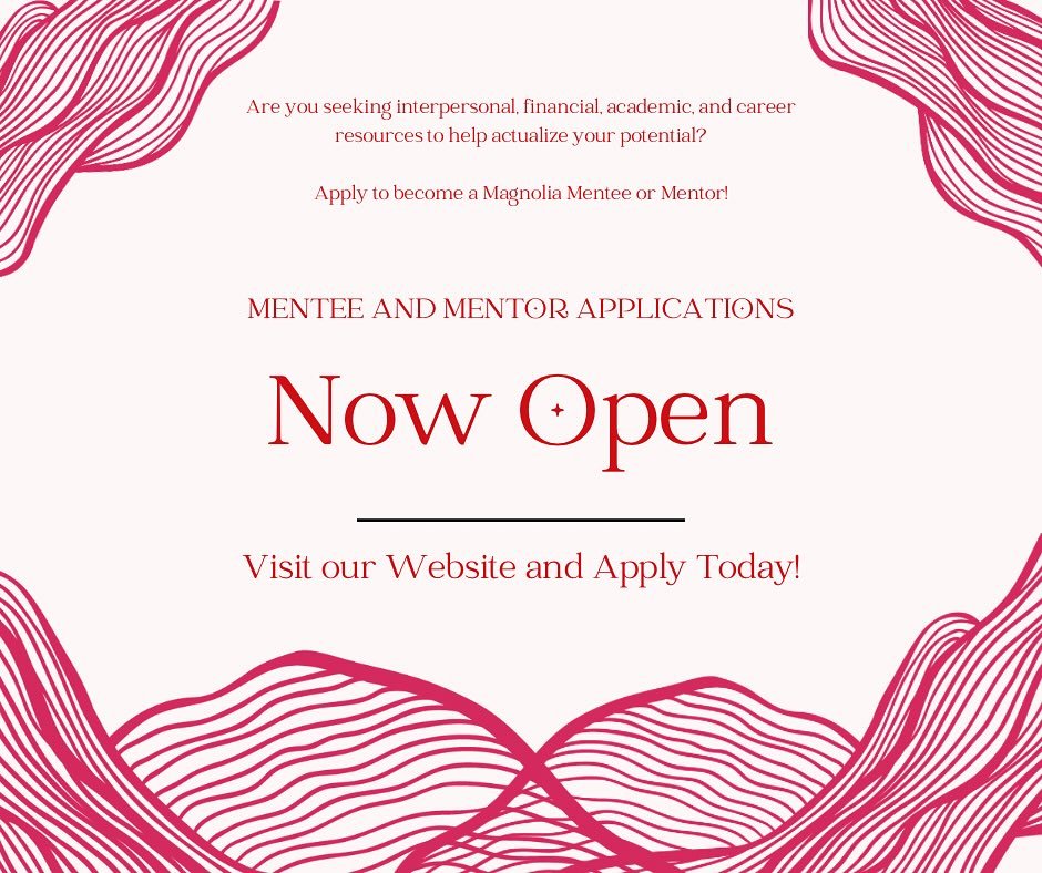 Ready to grow, connect, and thrive? Join the Magnolia Project MS and be part of a supportive community of Black women and girls empowering each other! Whether you’re seeking guidance or ready to mentor, this is your space to shine. 🌱✨ Apply no