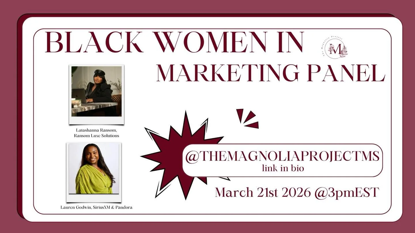 Join us on Saturday, March 21st, 2026, at 3 PM EST for a gem-packed panel discussion where marketing mavericks share the lessons, people, and opportunities that shaped them.

We can&rsquo;t wait to see you there. RSVP via Link in Bio. 

#MentorshipMa