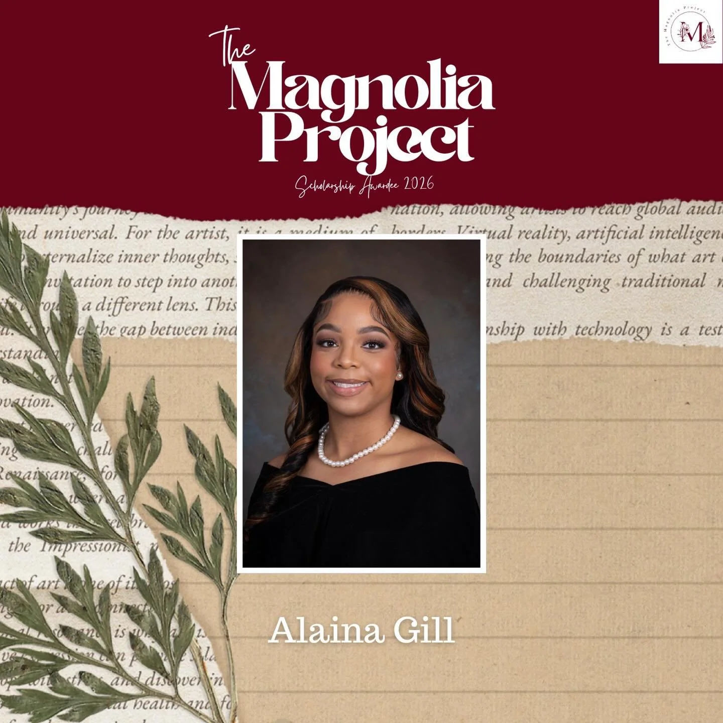 Swipe to meet the scholars! ➡️ We are thrilled to introduce the phenomenal young women of our 2026 Magnolia Project MS Scholars cohort, awardees of our $1000 book scholarship! These high school seniors are not just students; they are athletes, artist