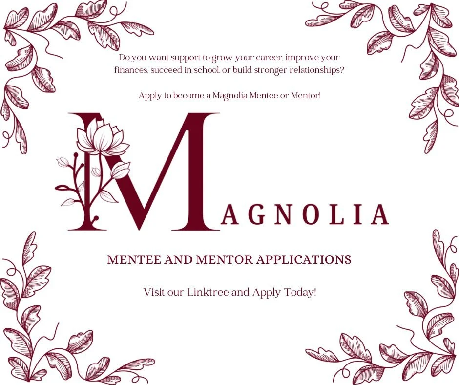 The Magnolia Project MS is a nonprofit geared towards providing Black women and girls the reproductive and socio-emotional education, career development, and mutual aid necessary to ensuring a healthy quality of life. 

We&rsquo;re mentoring the next