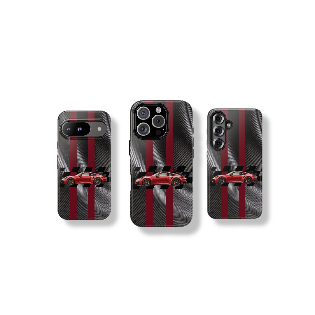 Racing Porsche Phone Case - Tough Cases for Auto Enthusiasts