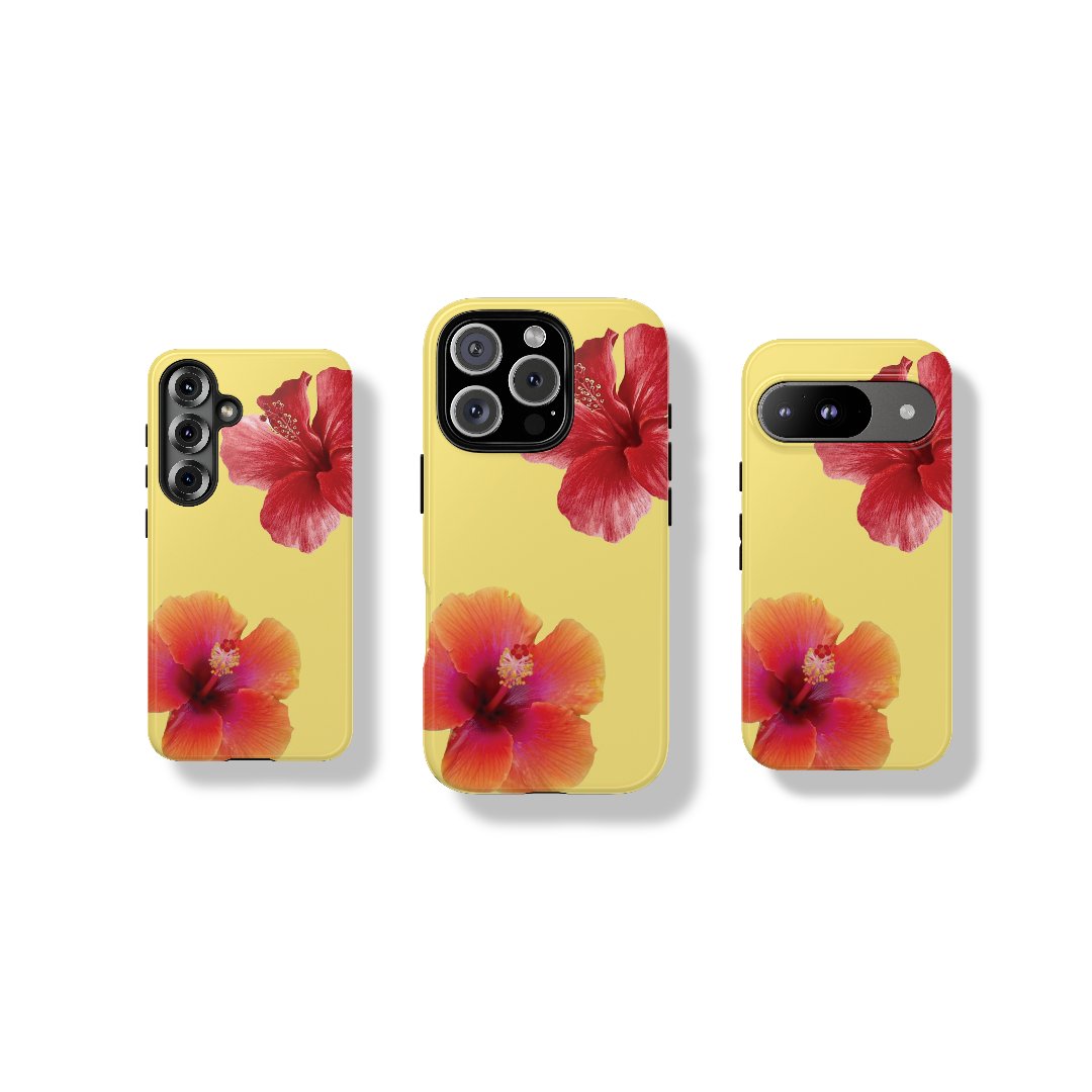 Tropical Hibiscus | Tough Phone Case