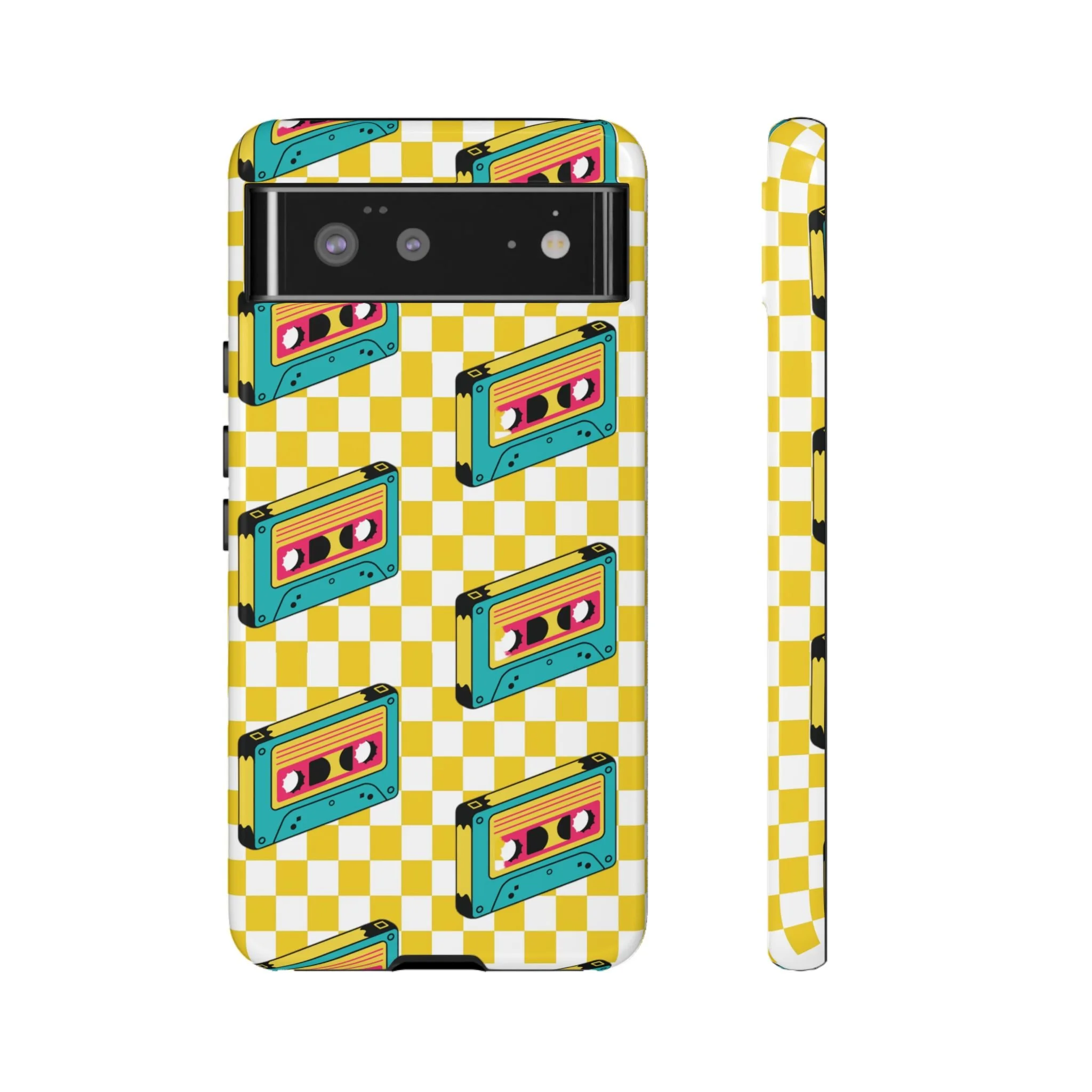 Retro Cassette Tape Phone Case - Tough and Stylish