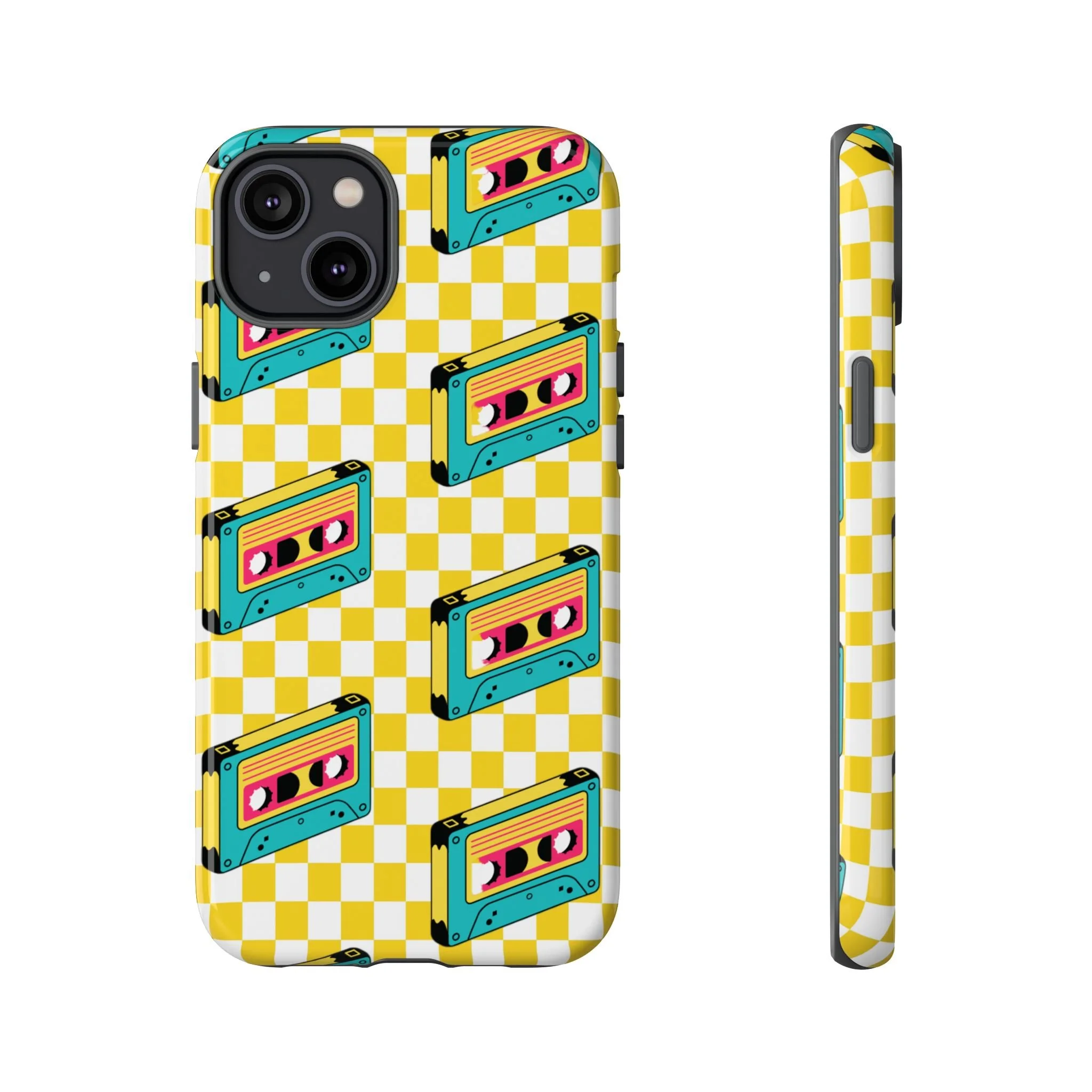 Retro Cassette Tape Phone Case - Tough and Stylish