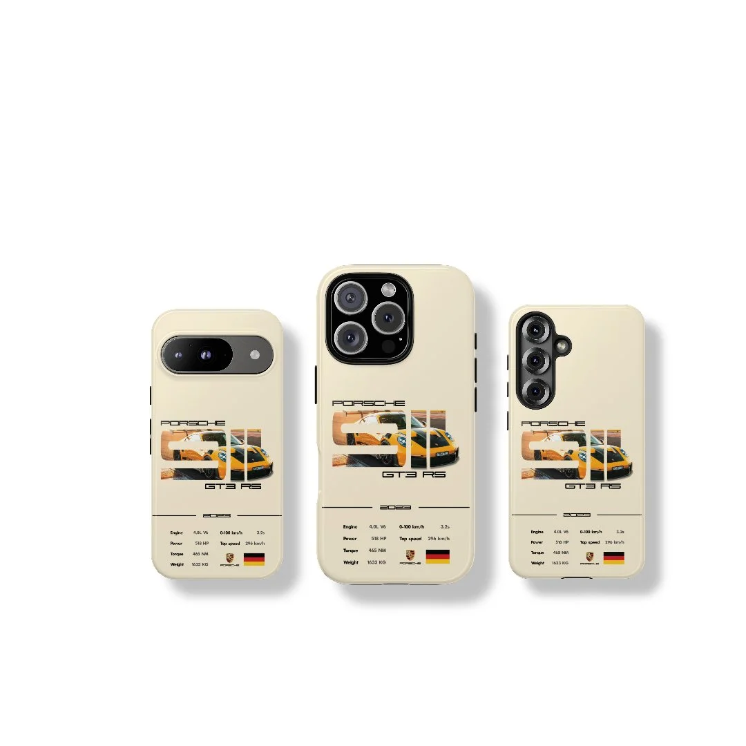 Porsche GT3 RS Tough Case - Car Enthusiast Phone Cover