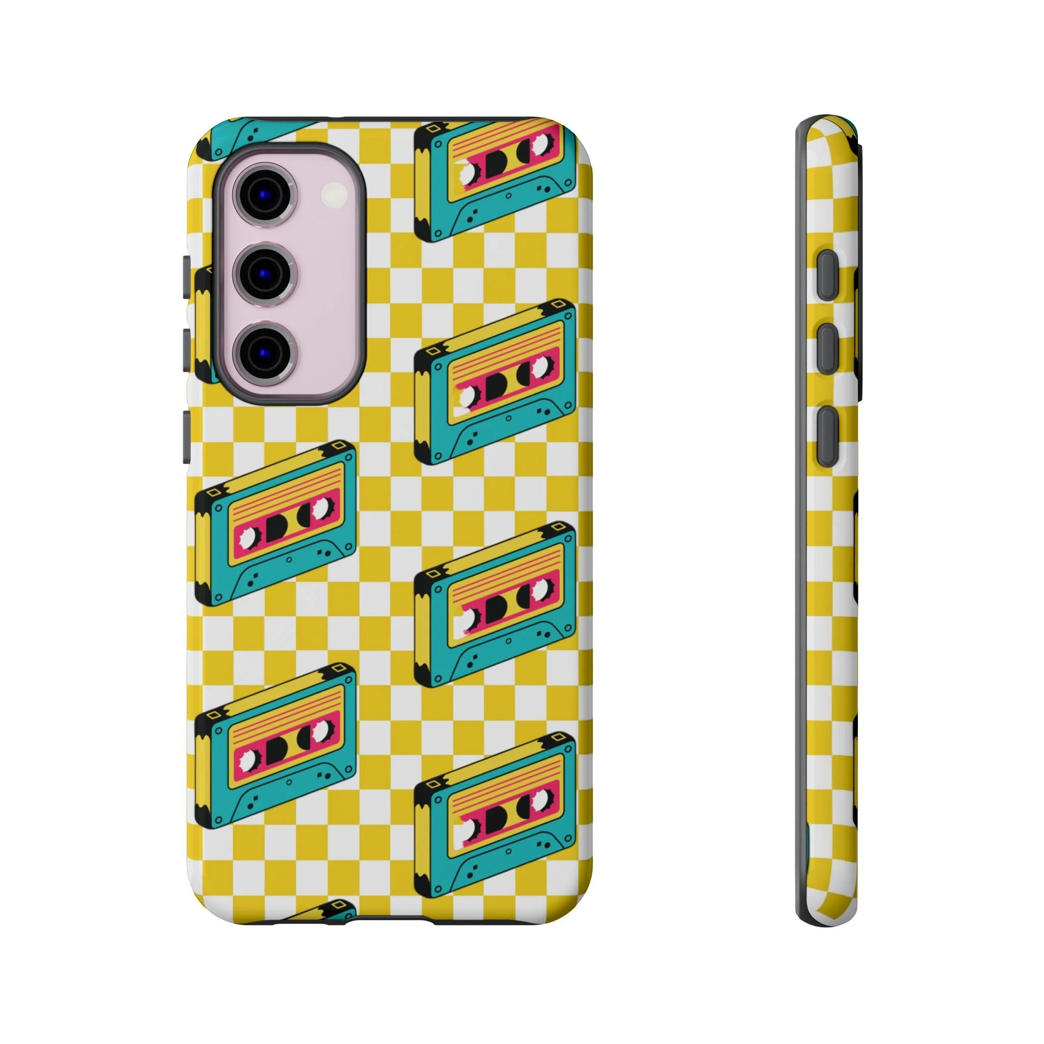 Retro Cassette Tape Phone Case - Tough and Stylish