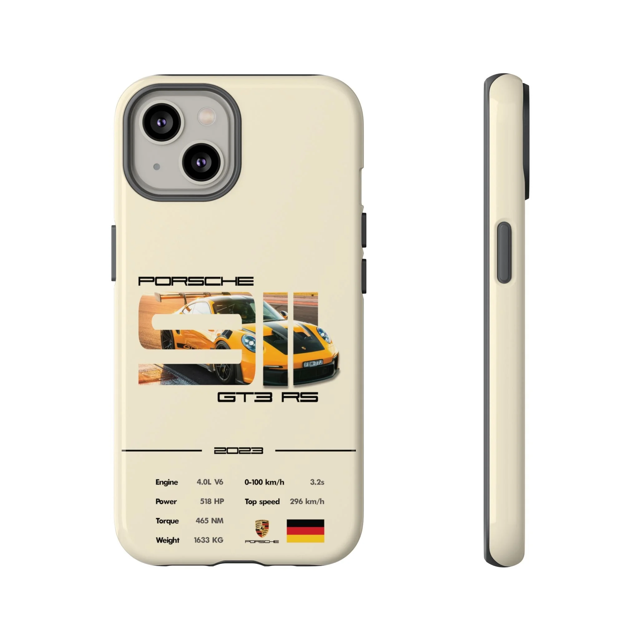 Porsche GT3 RS Tough Case - Car Enthusiast Phone Cover