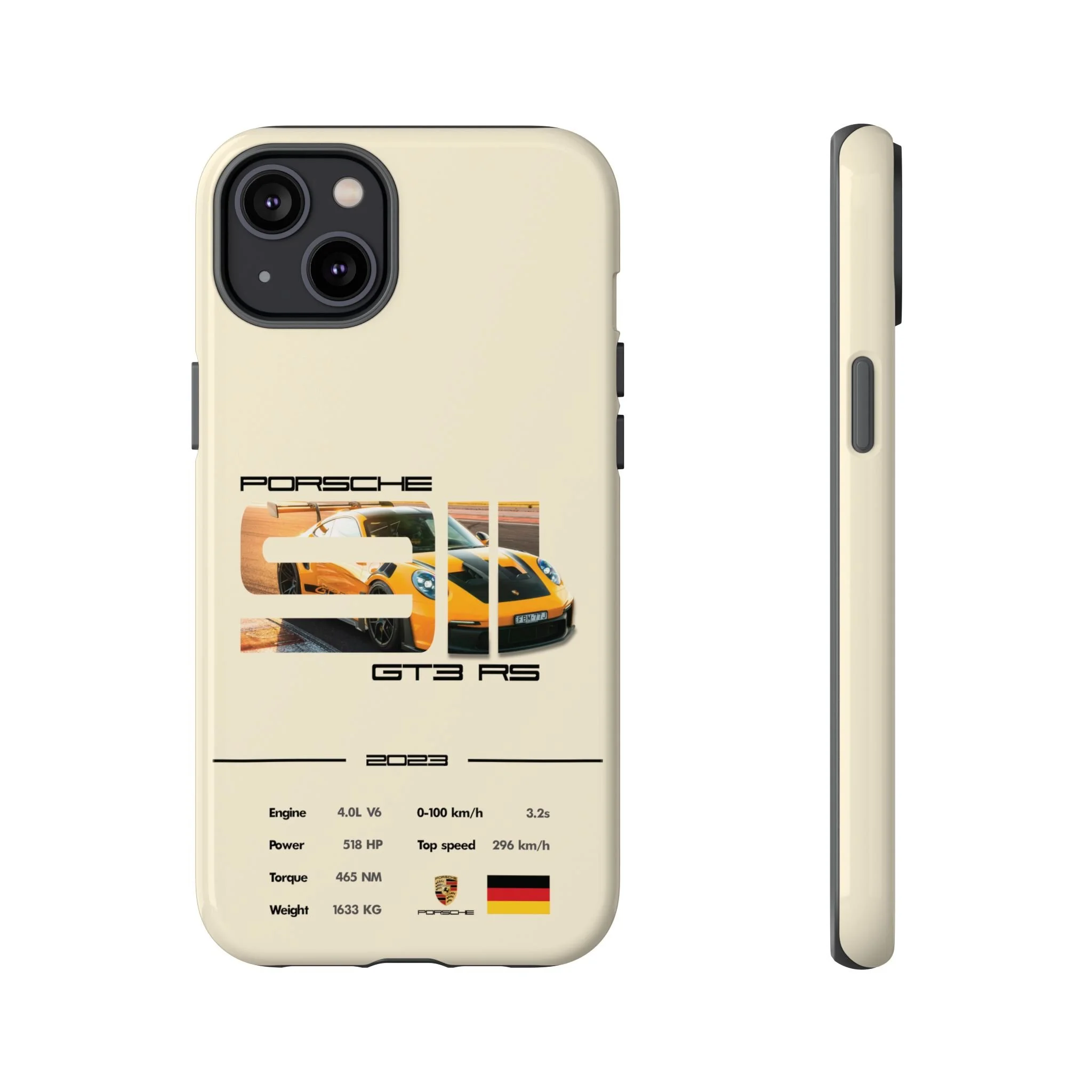 Porsche GT3 RS Tough Case - Car Enthusiast Phone Cover