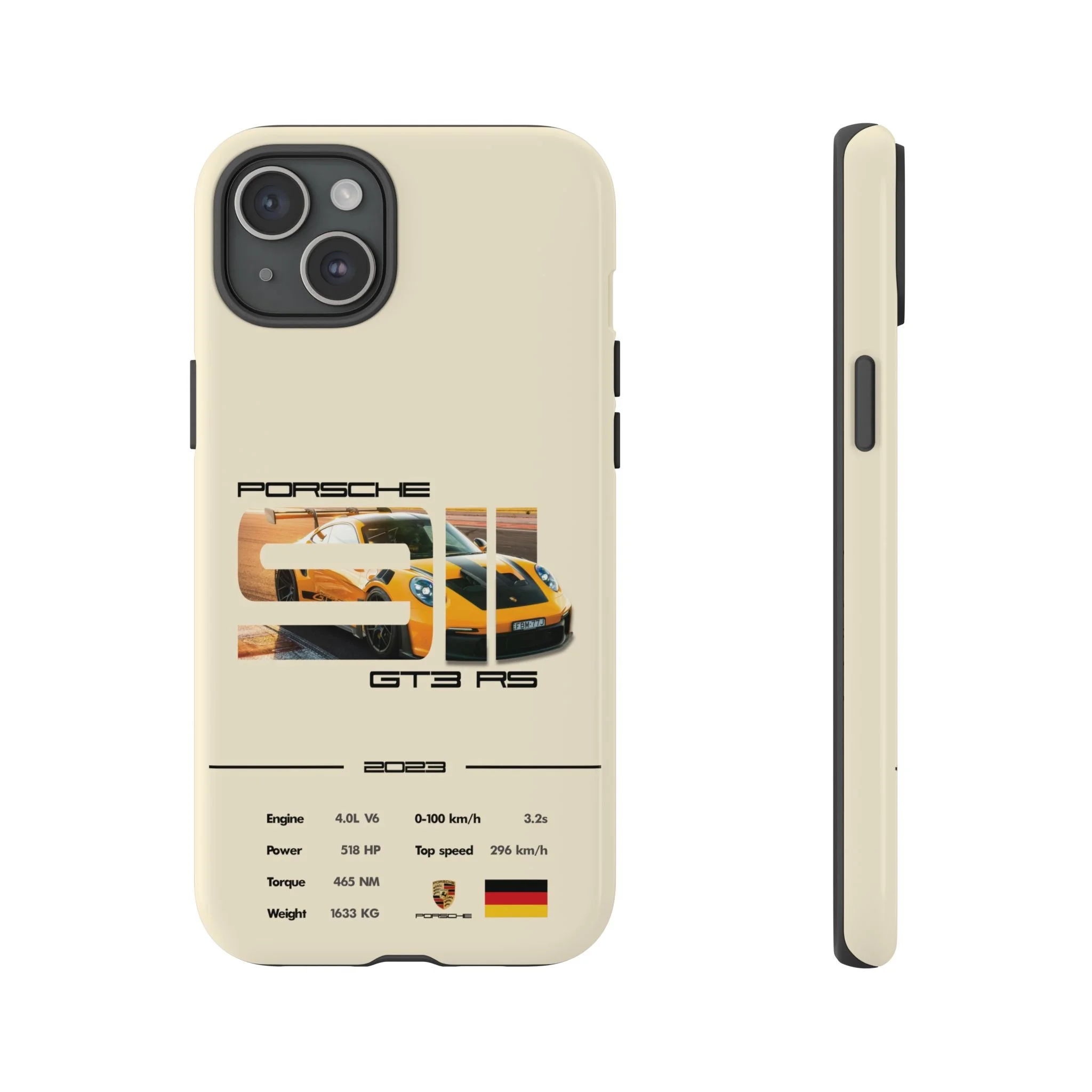 Porsche GT3 RS Tough Case - Car Enthusiast Phone Cover