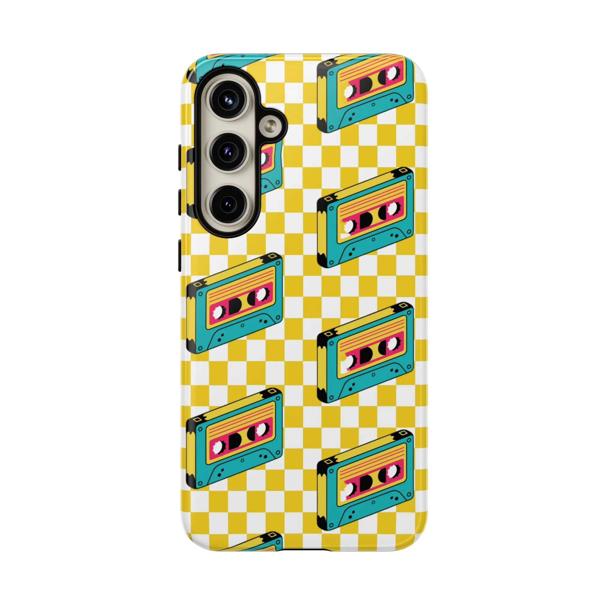 Retro Cassette Tape Phone Case - Tough and Stylish