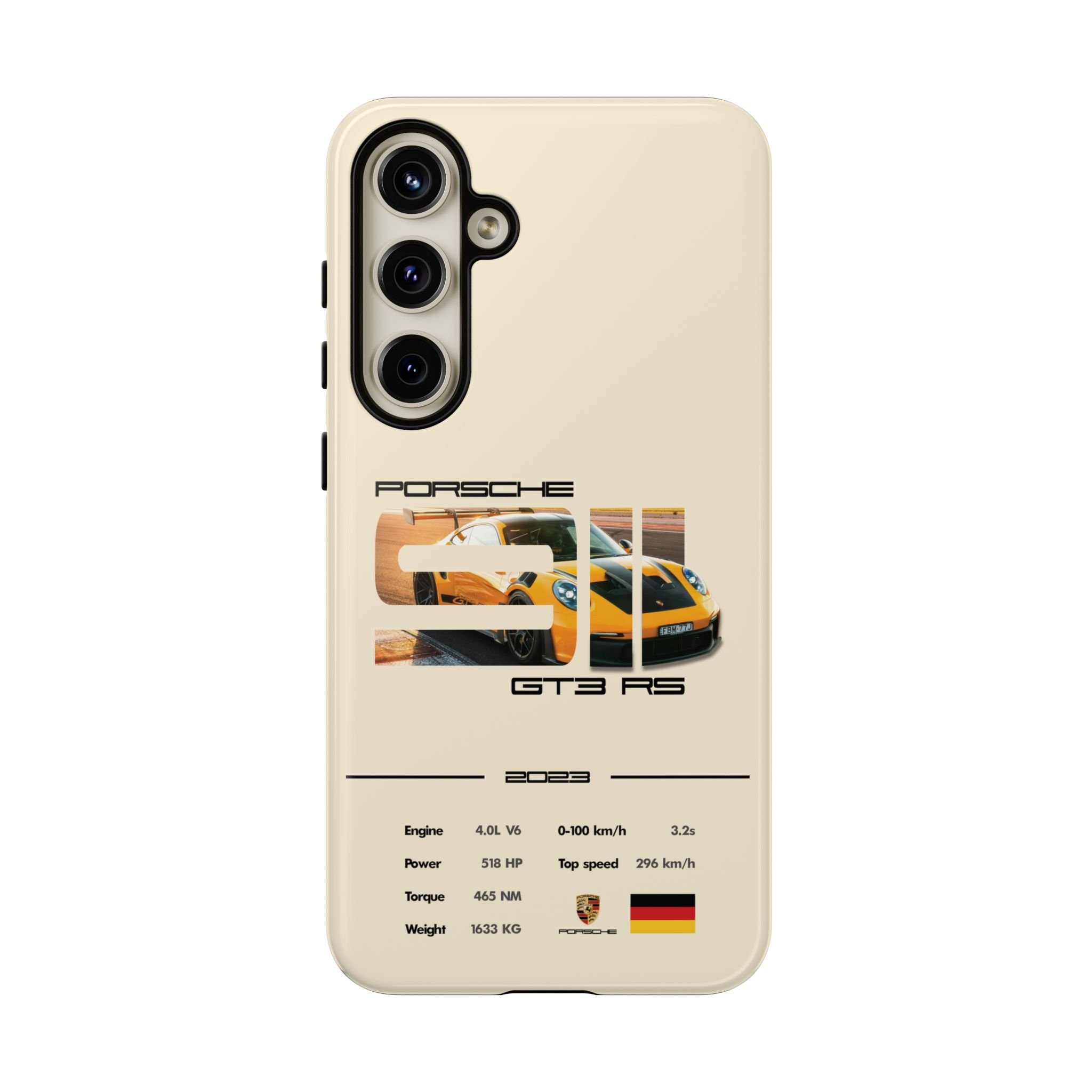 Porsche GT3 RS Tough Case - Car Enthusiast Phone Cover