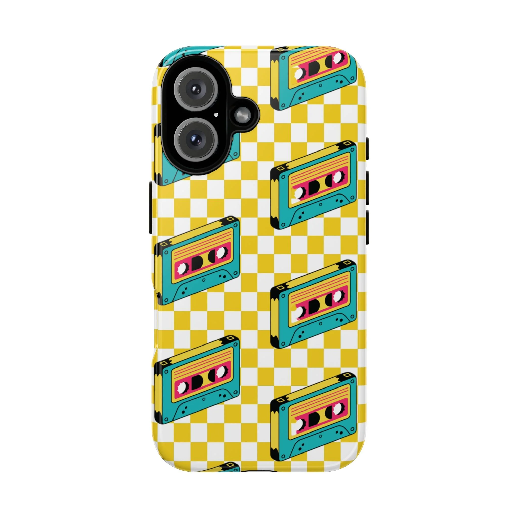 Retro Cassette Tape Phone Case - Tough and Stylish