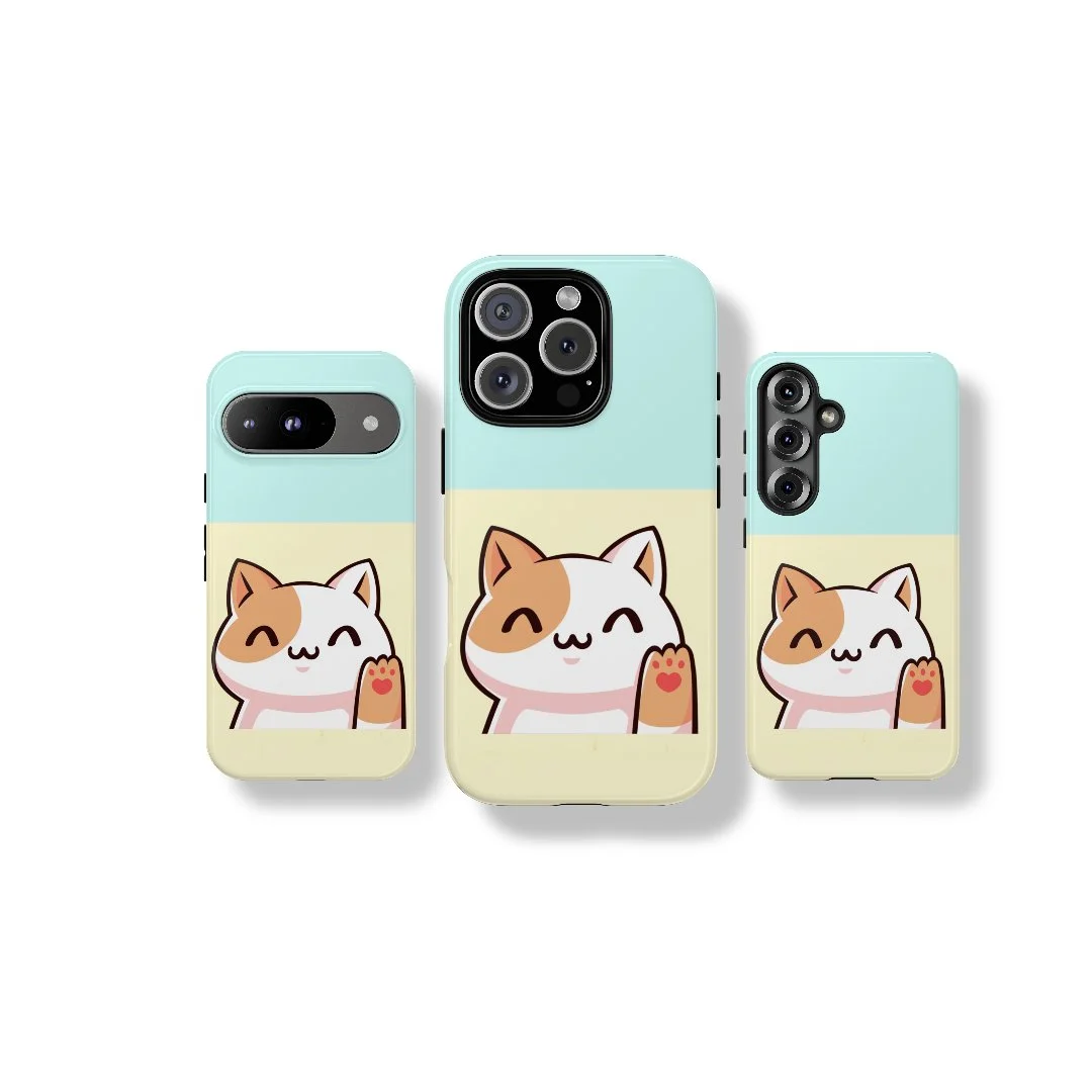Cute Cat | Tough Phone Case