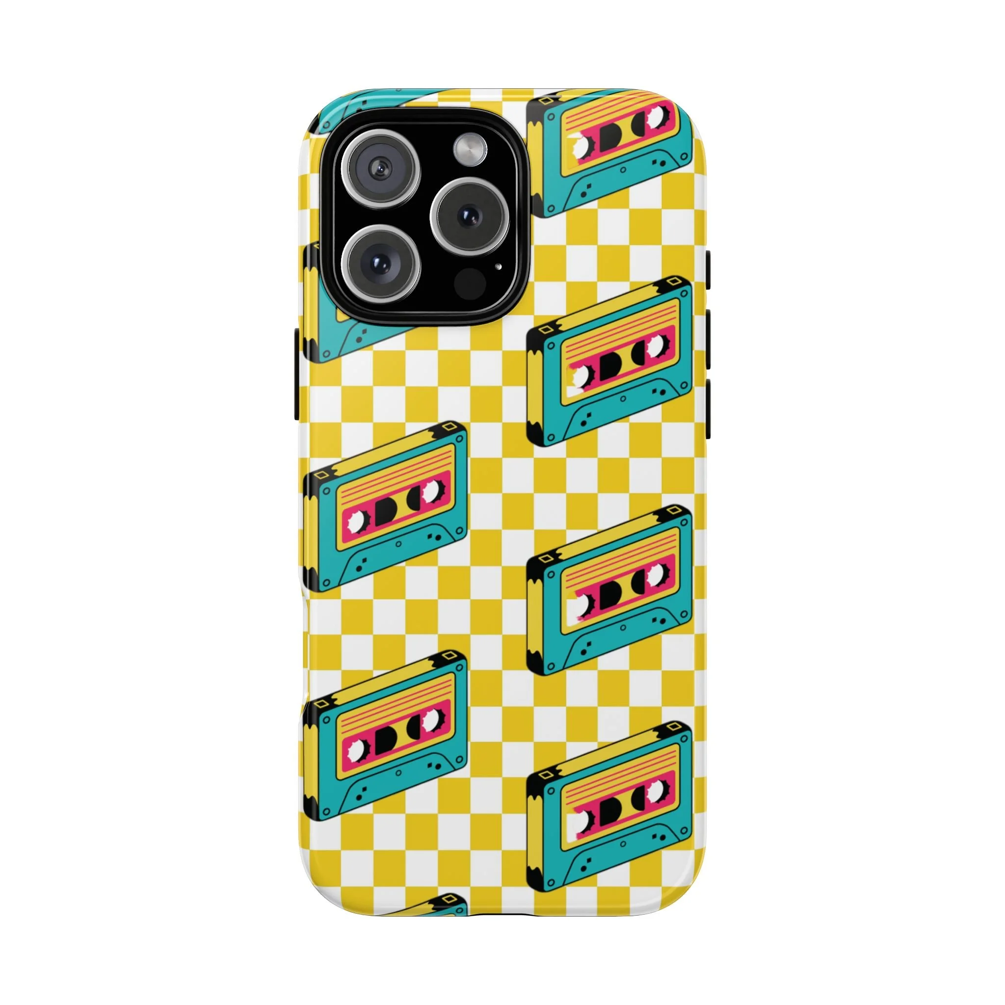 Retro Cassette Tape Phone Case - Tough and Stylish