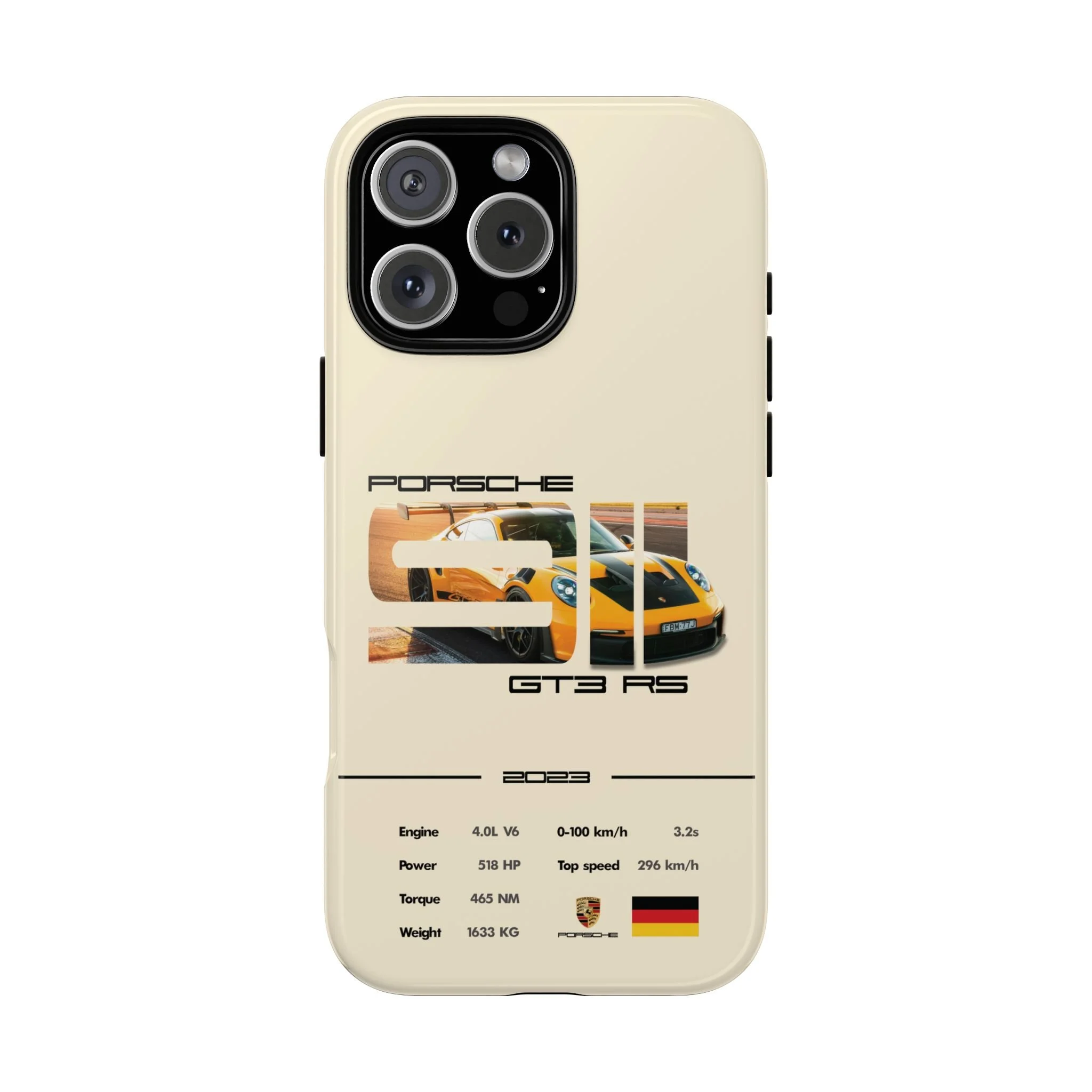 Porsche GT3 RS Tough Case - Car Enthusiast Phone Cover