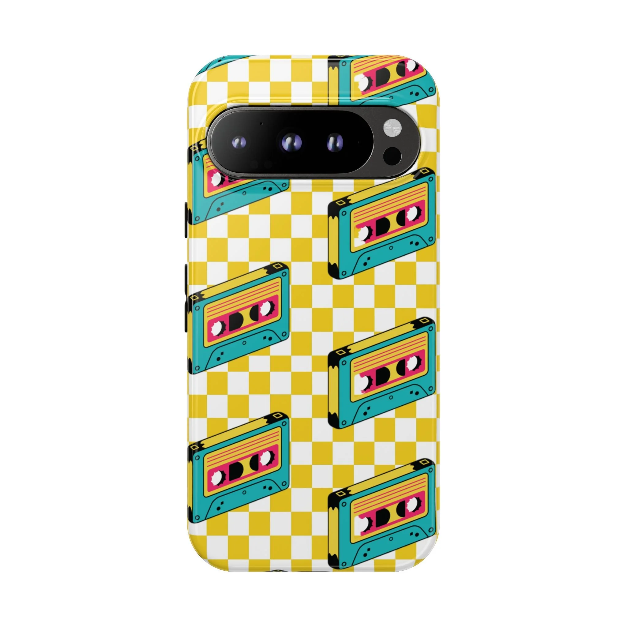 Retro Cassette Tape Phone Case - Tough and Stylish