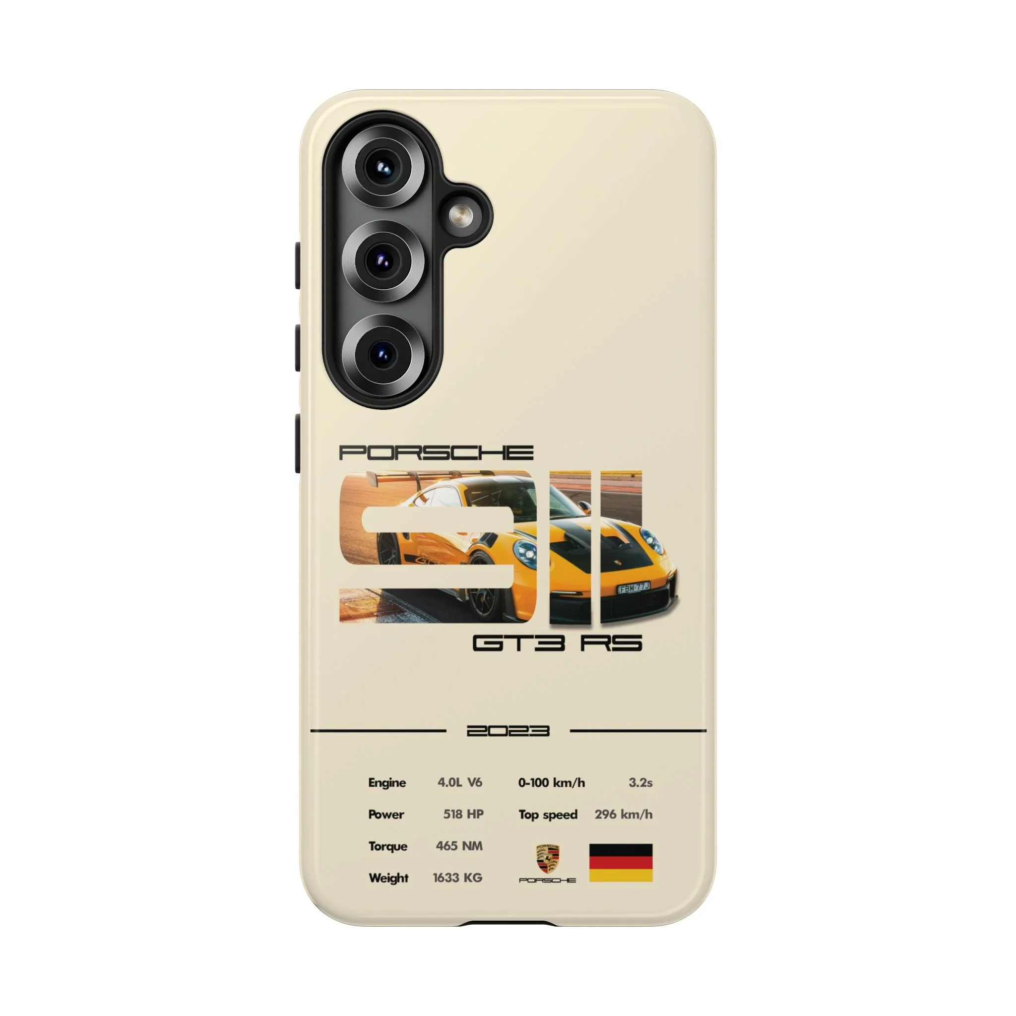 Porsche GT3 RS Tough Case - Car Enthusiast Phone Cover