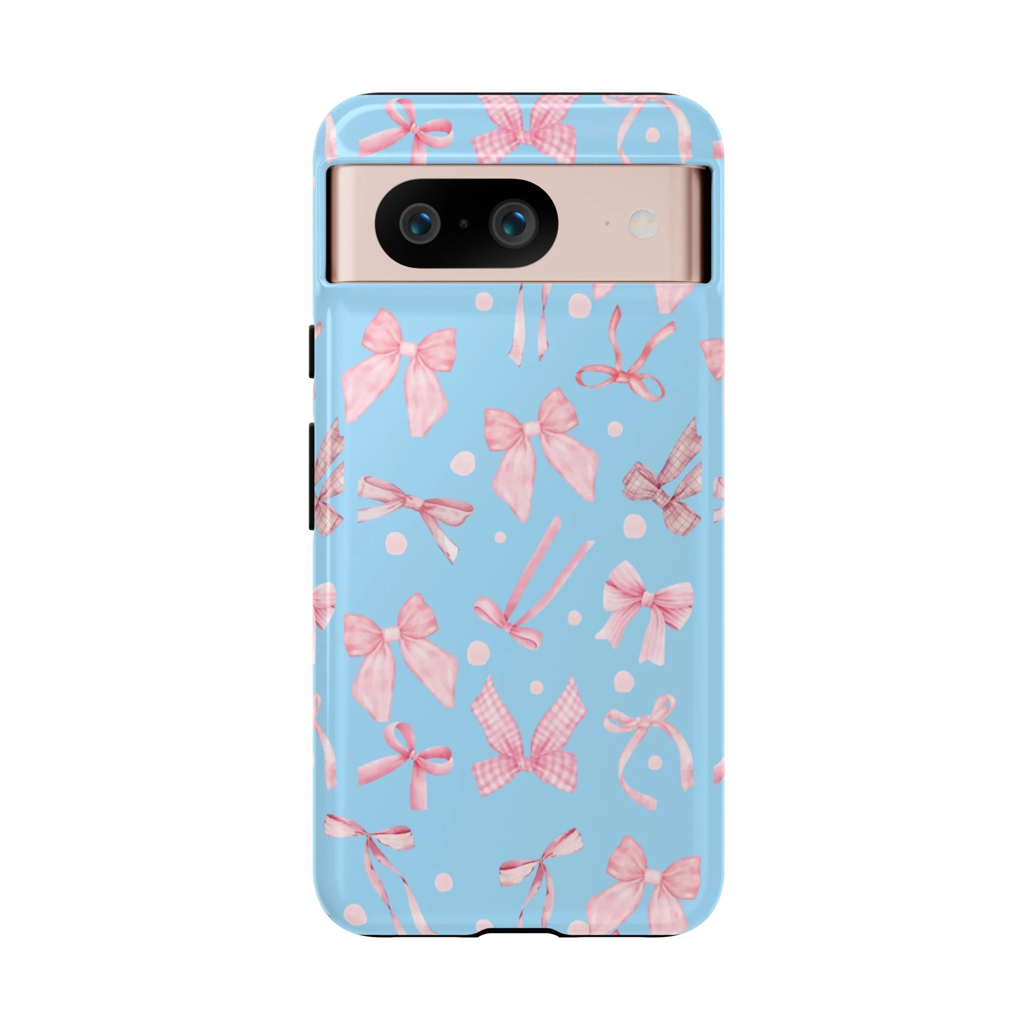 SkyBlue Bows | Tough Phone Case