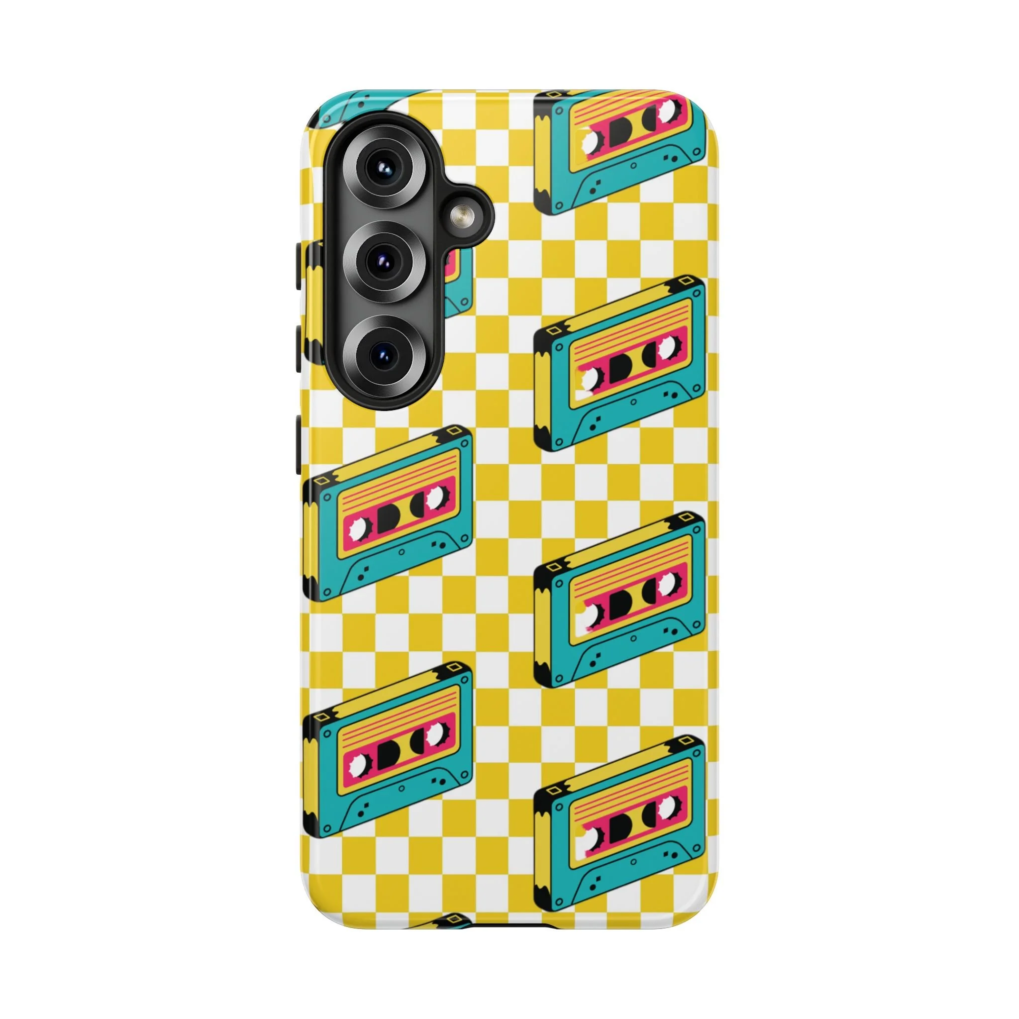 Retro Cassette Tape Phone Case - Tough and Stylish