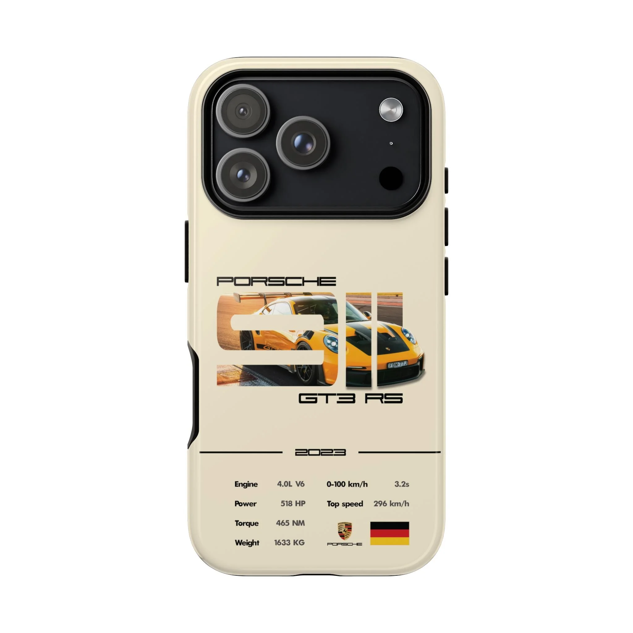 Porsche GT3 RS Tough Case - Car Enthusiast Phone Cover