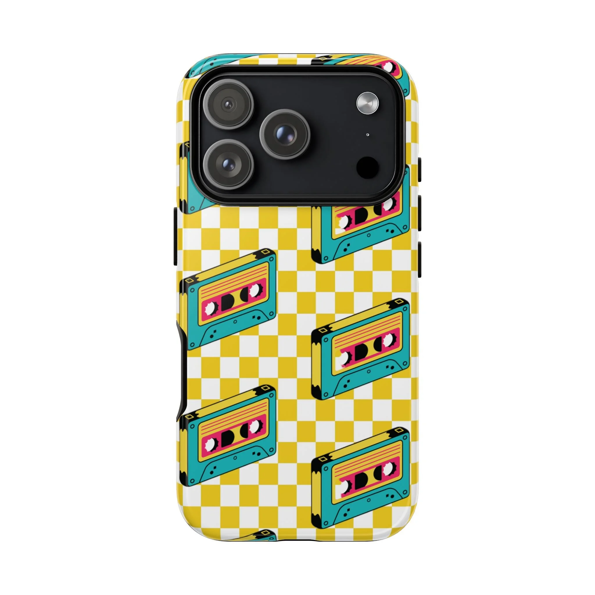Retro Cassette Tape Phone Case - Tough and Stylish