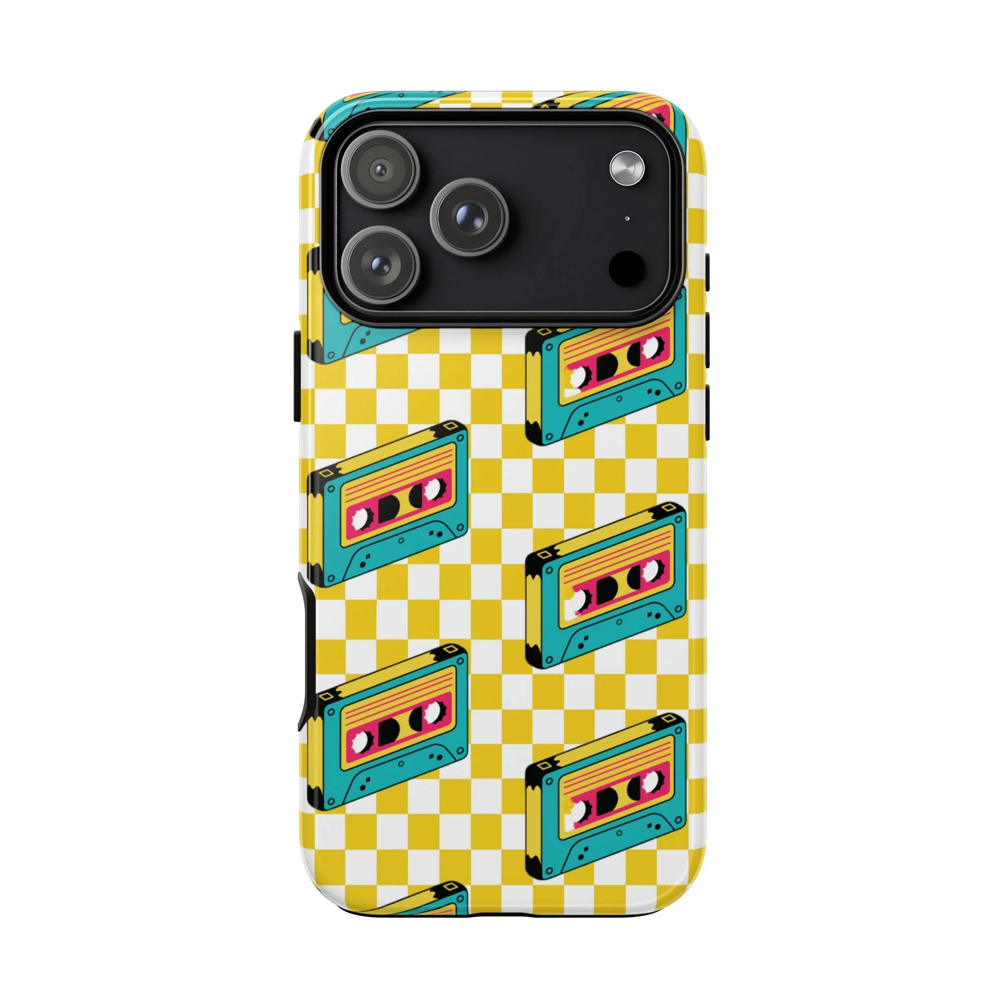 Retro Cassette Tape Phone Case - Tough and Stylish