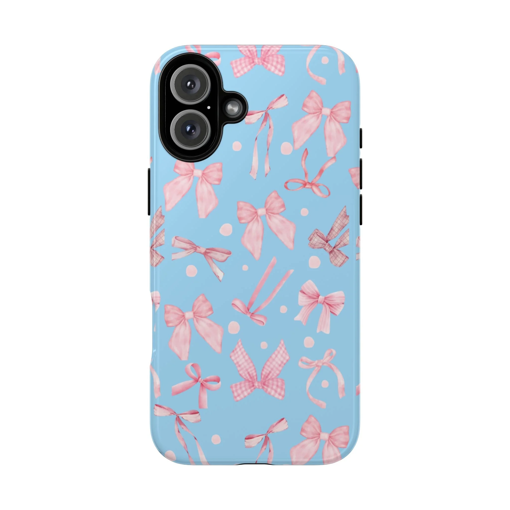 SkyBlue Bows | Tough Phone Case